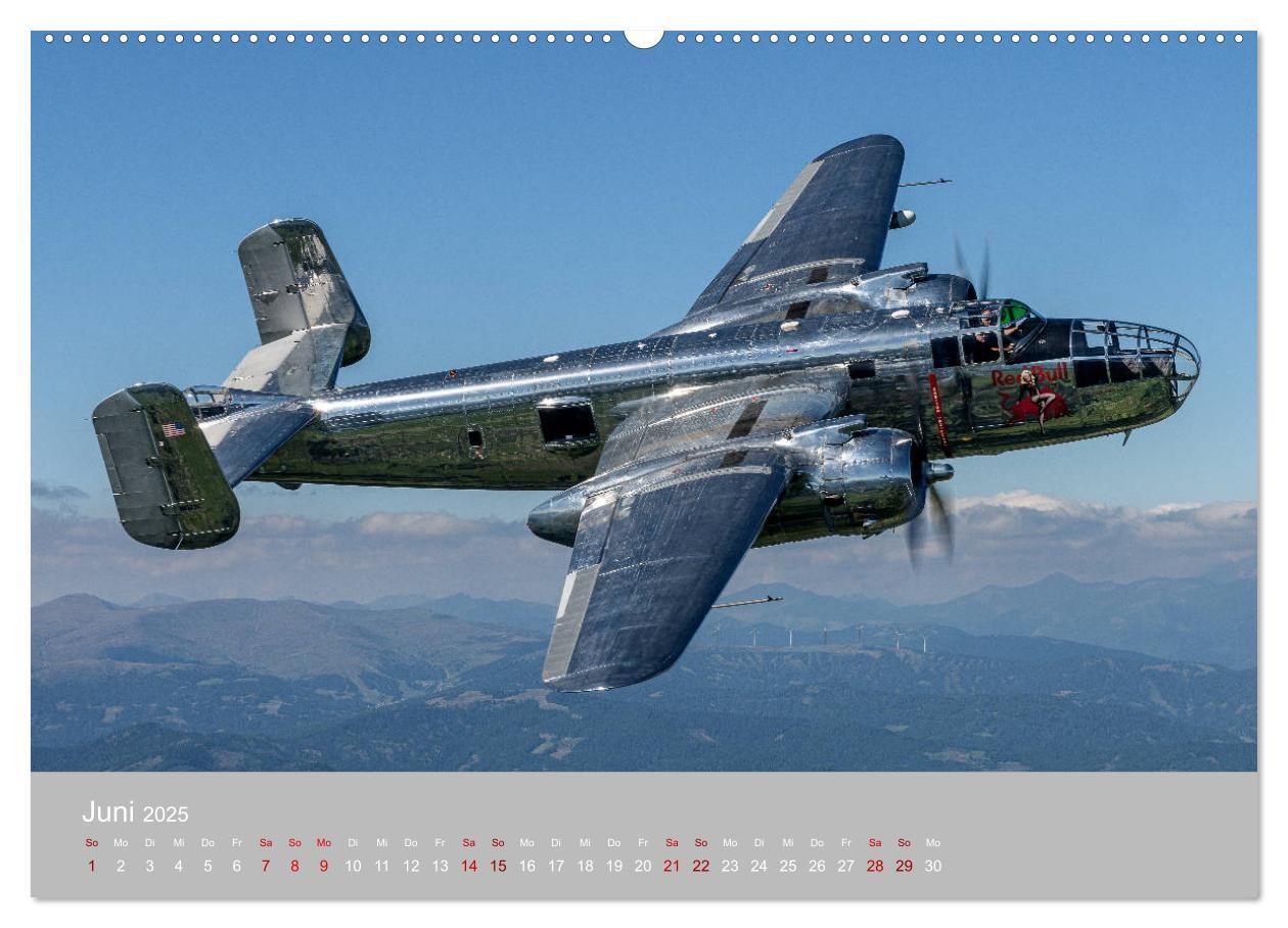 Bild: 9783435146680 | Fliegende Legenden - Warbirds (Wandkalender 2025 DIN A2 quer),...