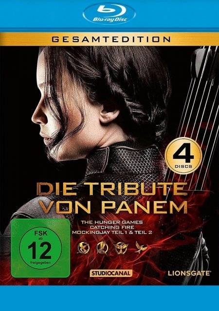 Cover: 4006680103716 | Die Tribute von Panem | Gesamtedition | Billy Ray (u. a.) | Blu-ray