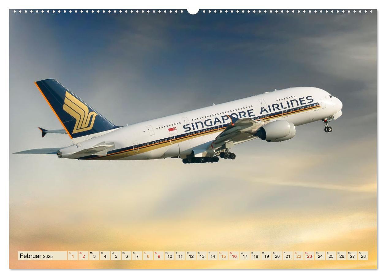 Bild: 9783383963469 | Flugzeuge - ab in den Urlaub (Wandkalender 2025 DIN A2 quer),...