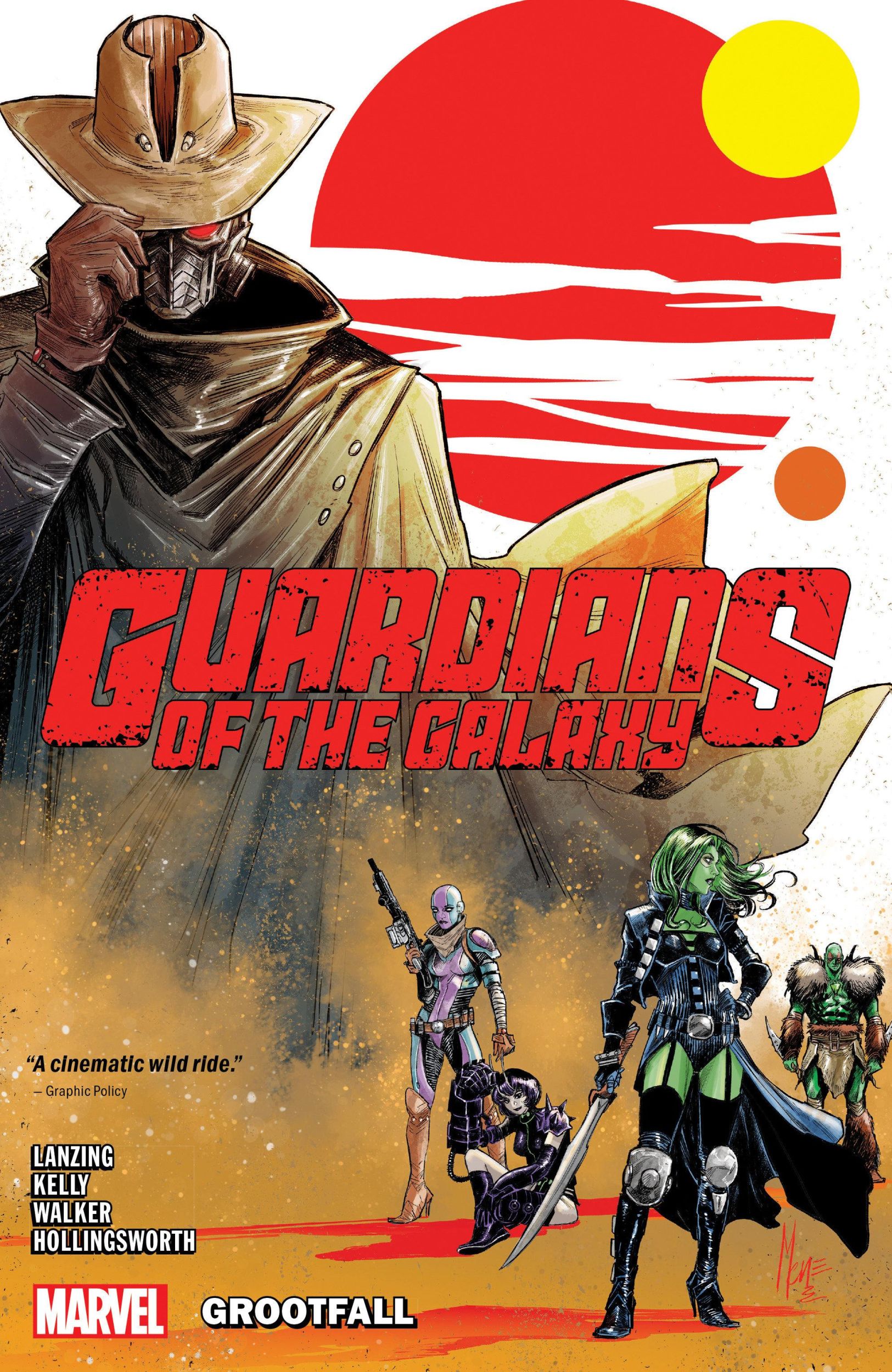 Cover: 9781302951191 | Guardians of the Galaxy Vol. 1: Grootfall | Jackson Lanzing (u. a.)