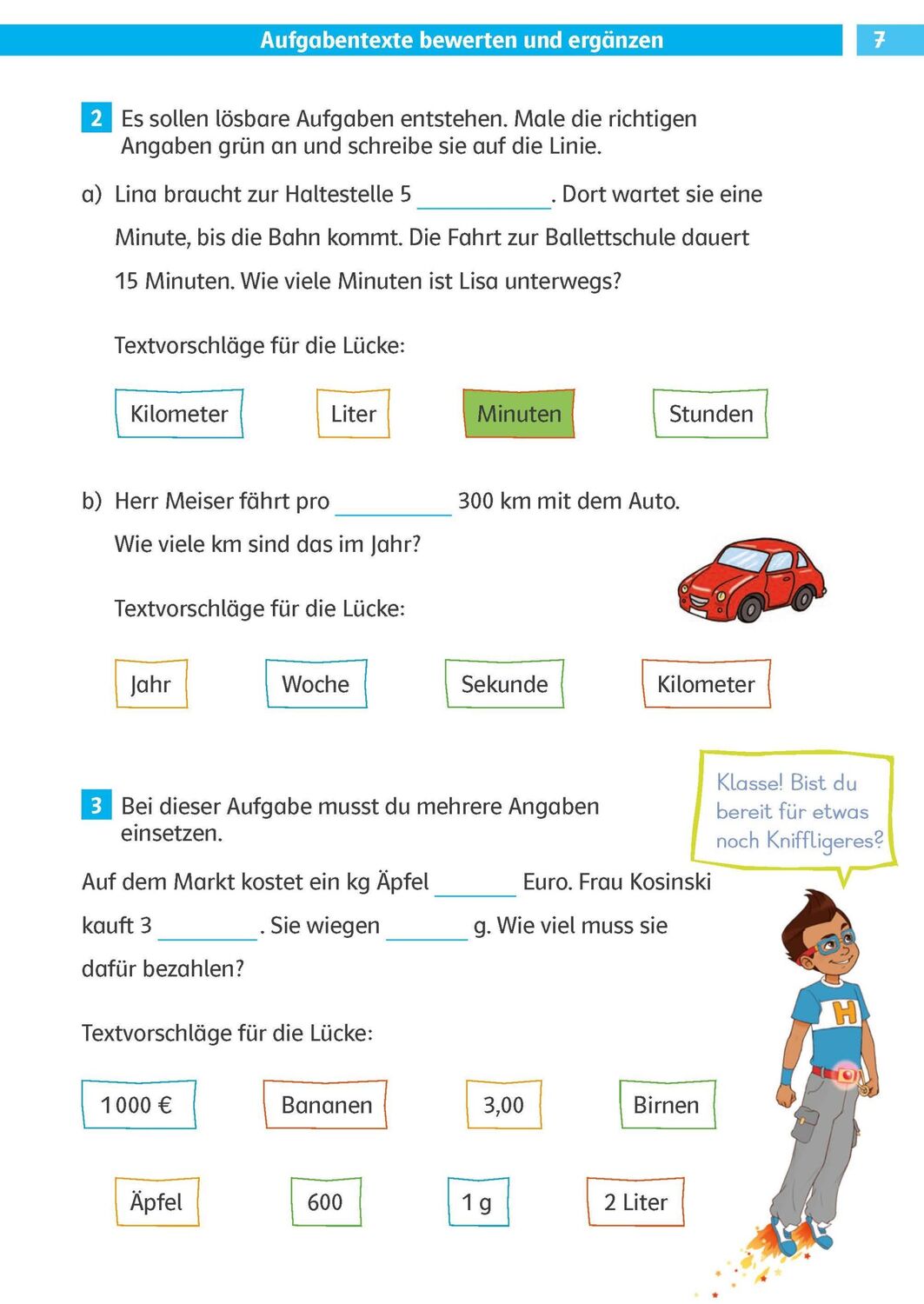 Bild: 9783129494219 | Die Mathe-Helden. Textaufgaben/Sachaufgaben 4. Klasse | Heuchert