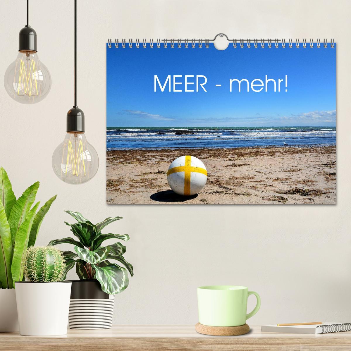 Bild: 9783435663842 | MEER - Mehr! (Wandkalender 2025 DIN A4 quer), CALVENDO Monatskalender