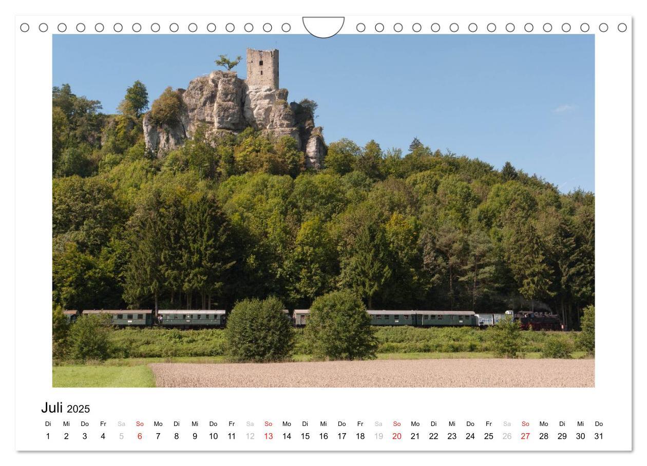 Bild: 9783435561186 | Mit der Eisenbahn in die Fränkische Schweiz (Wandkalender 2025 DIN...