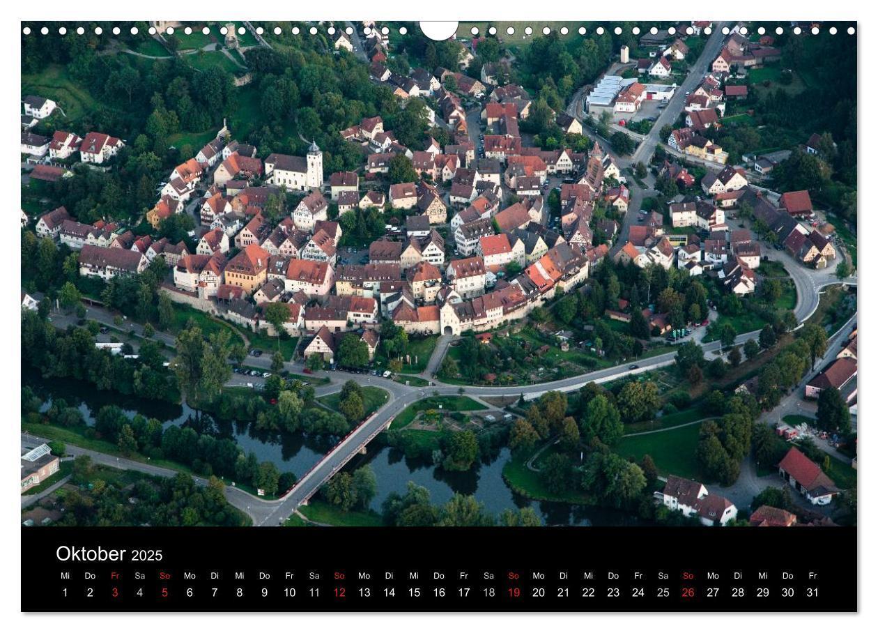 Bild: 9783435633104 | Hohenlohe von oben (Wandkalender 2025 DIN A3 quer), CALVENDO...