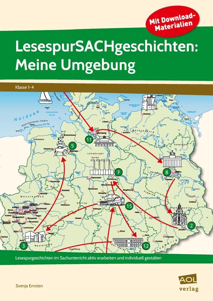 Cover: 9783403106777 | LesespurSACHgeschichten: Meine Umgebung | Svenja Ernsten | Bundle