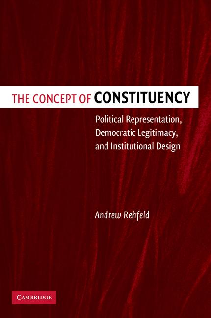 Cover: 9780521057325 | The Concept of Constituency | Andrew Rehfeld | Taschenbuch | Englisch