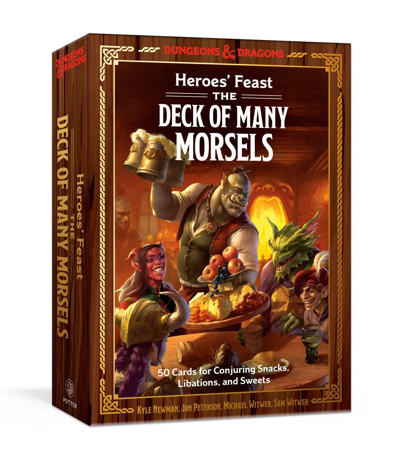 Cover: 9780593580738 | Heroes' Feast: The Deck of Many Morsels | Kyle Newman (u. a.) | Stück