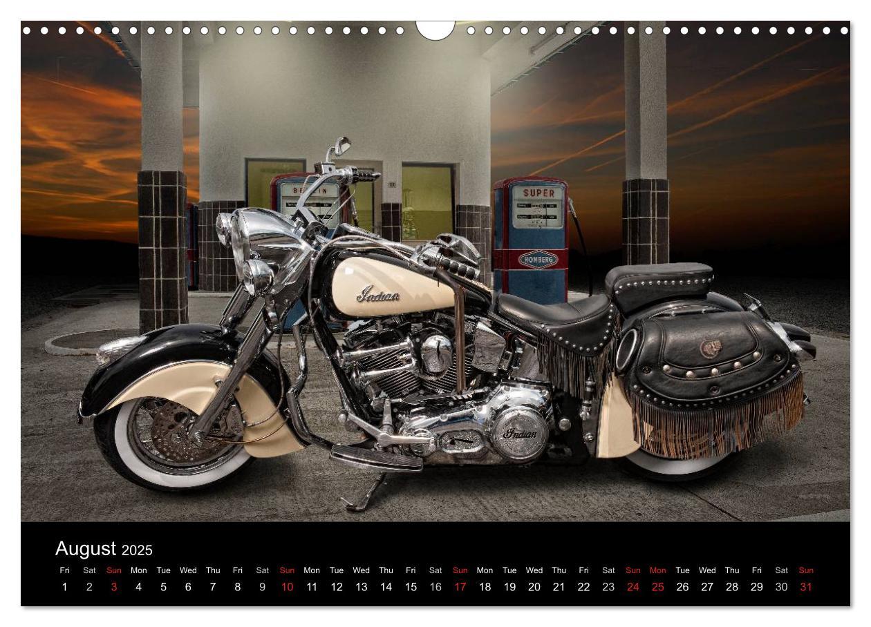 Bild: 9781325961580 | Motorbike Dreams (Wall Calendar 2025 DIN A3 landscape), CALVENDO 12...