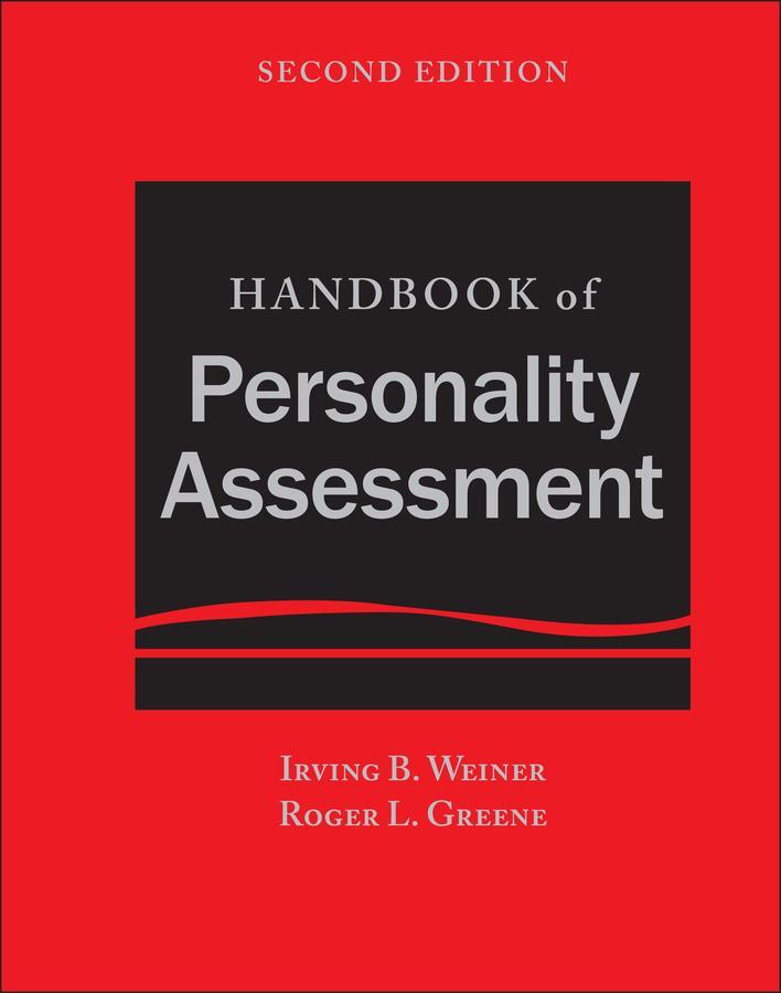 Cover: 9781119258889 | Handbook of Personality Assessment | Irving B Weiner (u. a.) | Buch