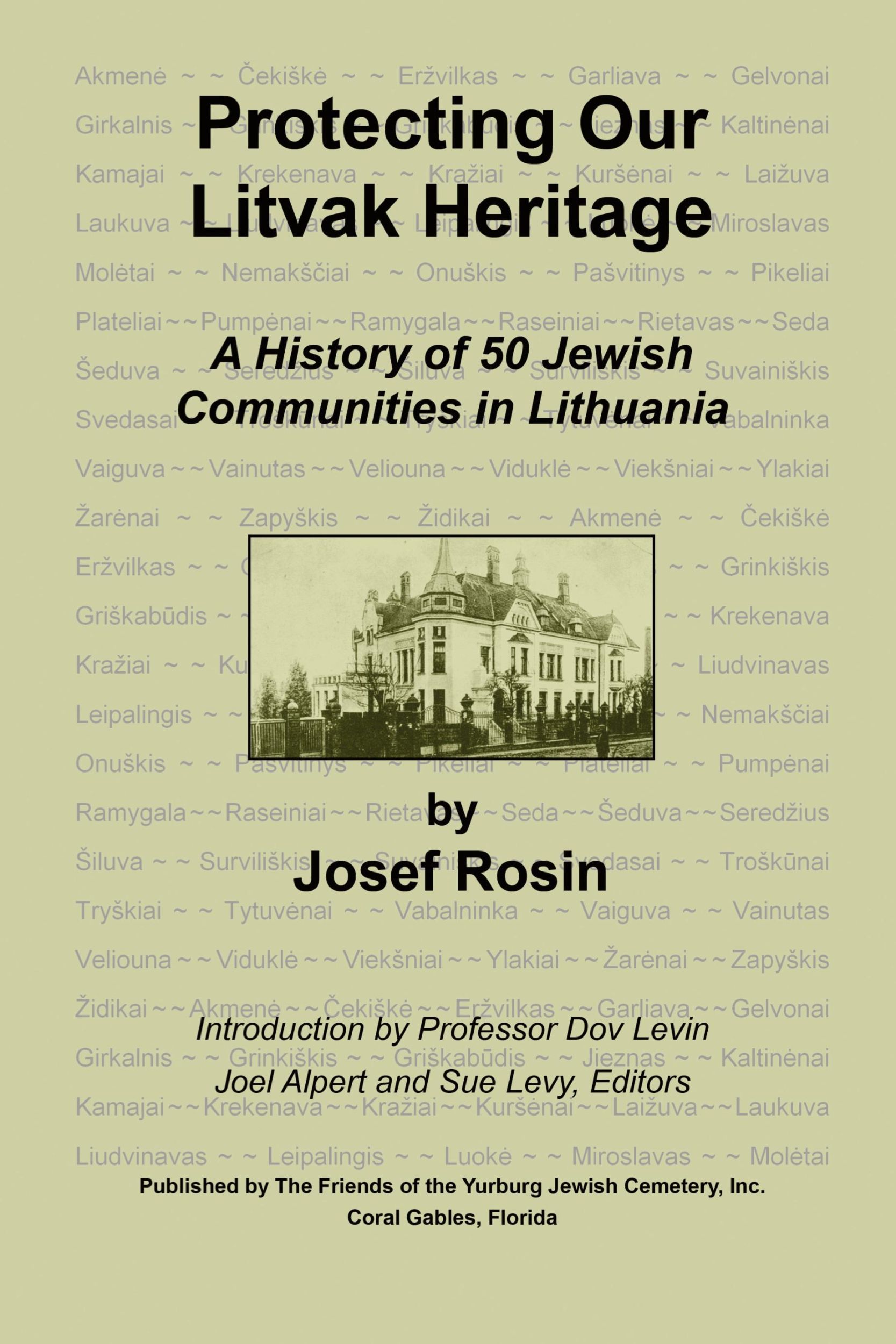 Cover: 9780982228203 | Protecting Our Litvak Heritage | Josef Rosin | Buch | Englisch | 2009