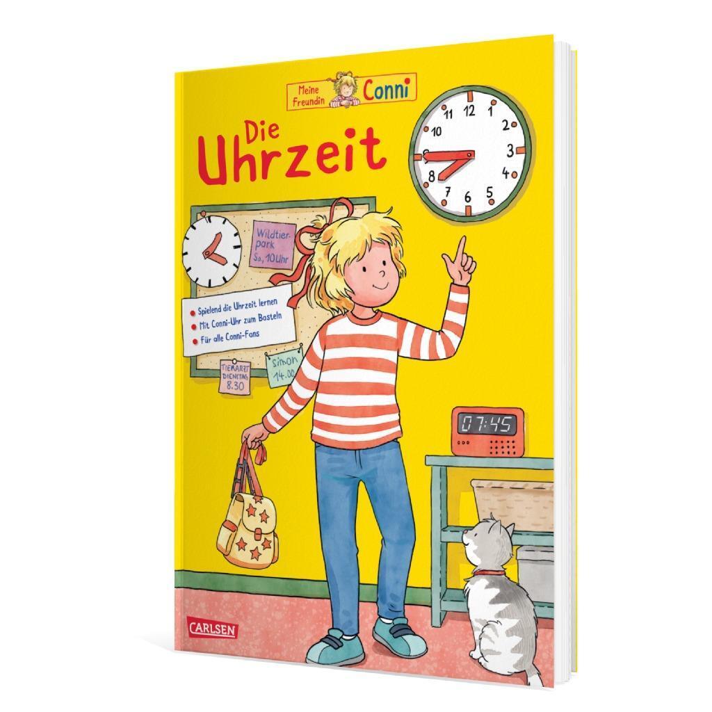 Bild: 9783551191311 | Conni Gelbe Reihe (Beschäftigungsbuch): Die Uhrzeit Der Klassiker...