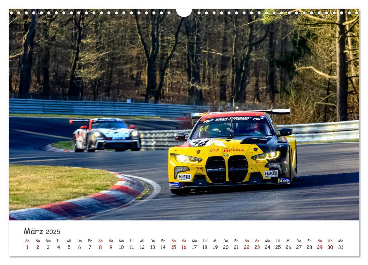 Bild: 9783383927072 | Nüburgring Langstrecken Serie 2025 (Wandkalender 2025 DIN A3 quer),...