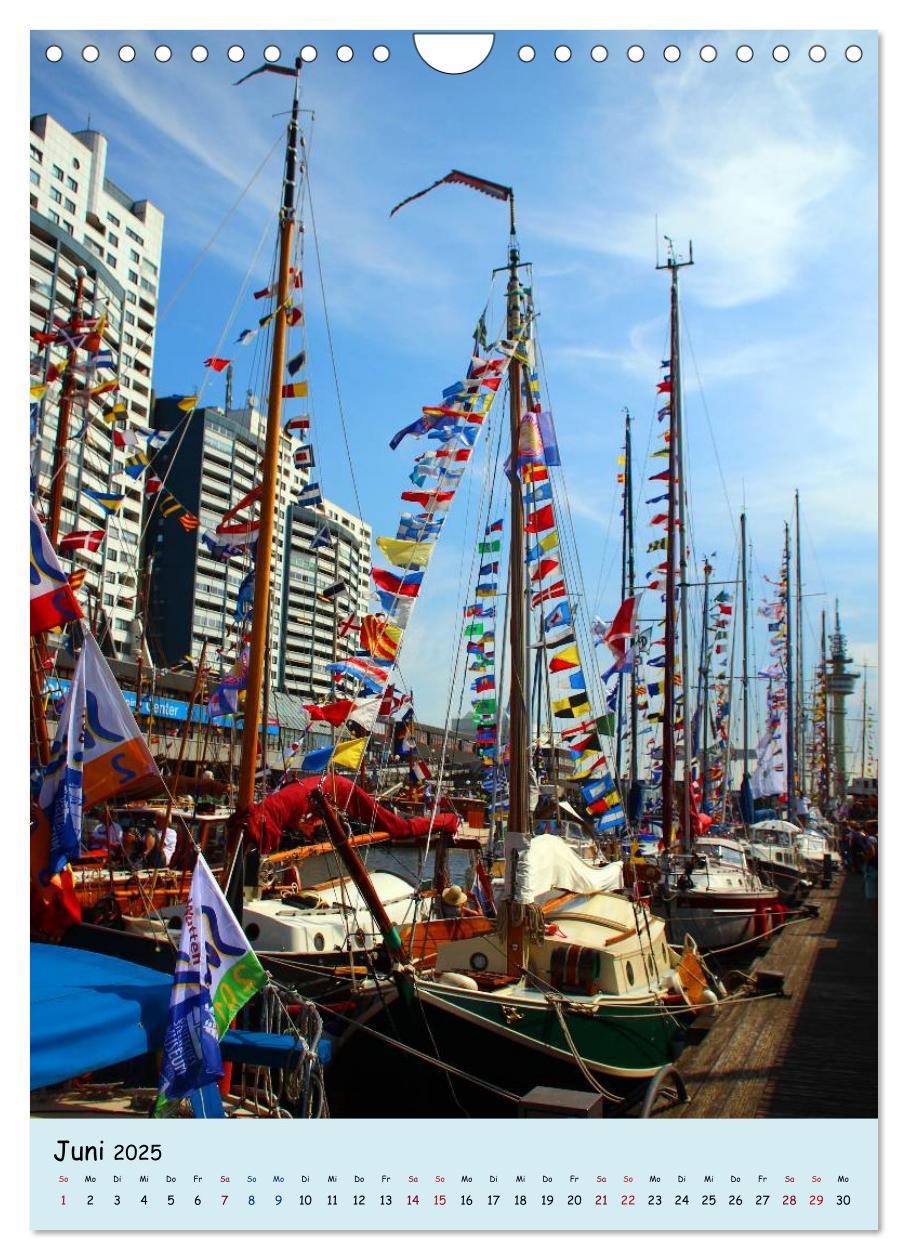 Bild: 9783457032992 | Sail - Impressionen aus Bremerhaven (Wandkalender 2025 DIN A4...