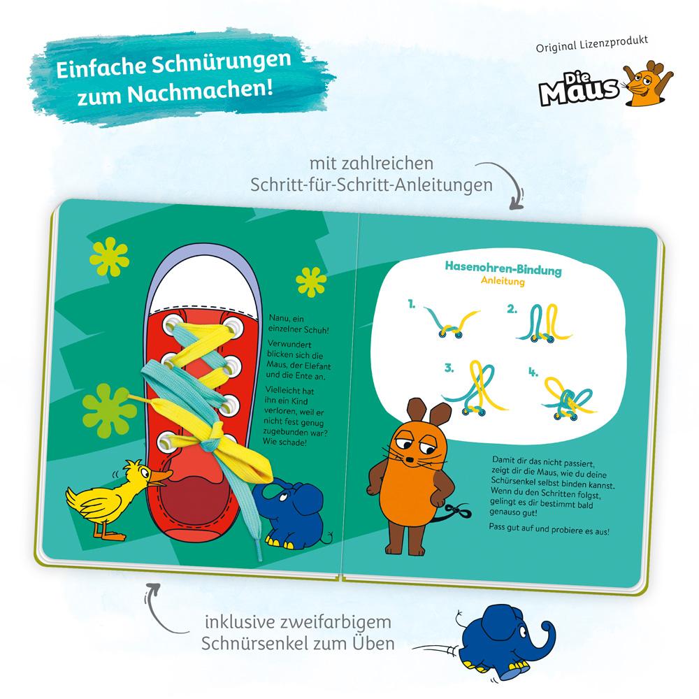 Bild: 9783965523524 | Trötsch die Maus Das Schnürsenkelbuch Pappenbuch | Co.KG | Buch | 2020