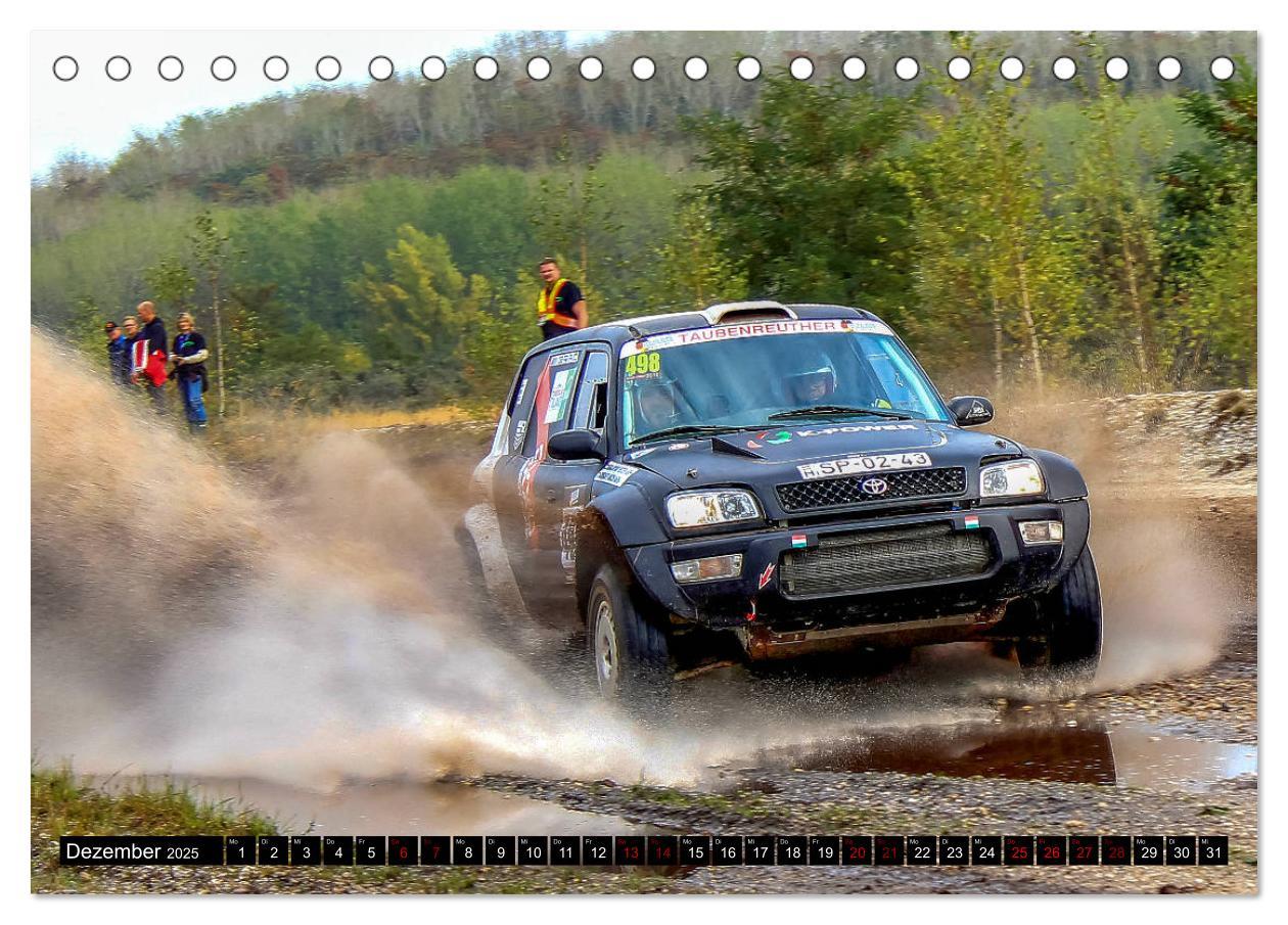 Bild: 9783435399383 | SCHNELL! AUTHENTISCH! MITTENDRIN! - RALLYE! (Tischkalender 2025 DIN...