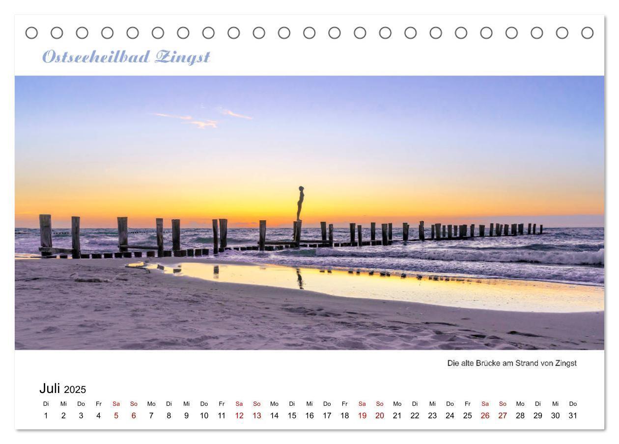 Bild: 9783435356744 | Panorama-Blick Fischland-Darss-Zingst (Tischkalender 2025 DIN A5...