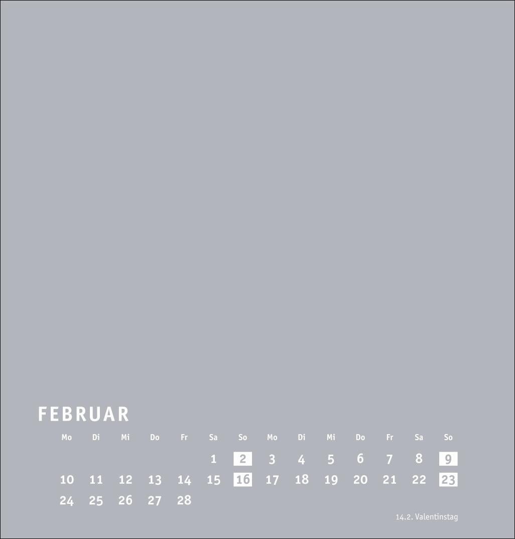 Bild: 9783756407903 | Premium-Bastelkalender silbergrau mittel 2025 | Heye | Kalender | 2025