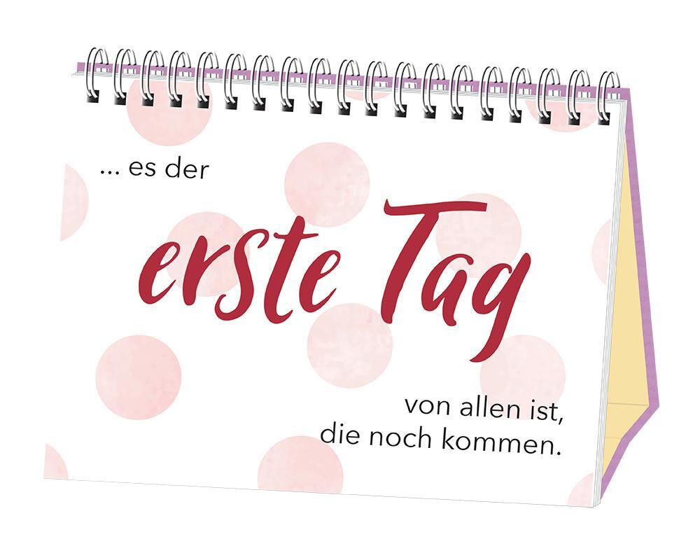 Bild: 9783862296477 | Heute wird ein schöner Tag, weil... | Spiralbuch | Taschenbuch | 52 S.