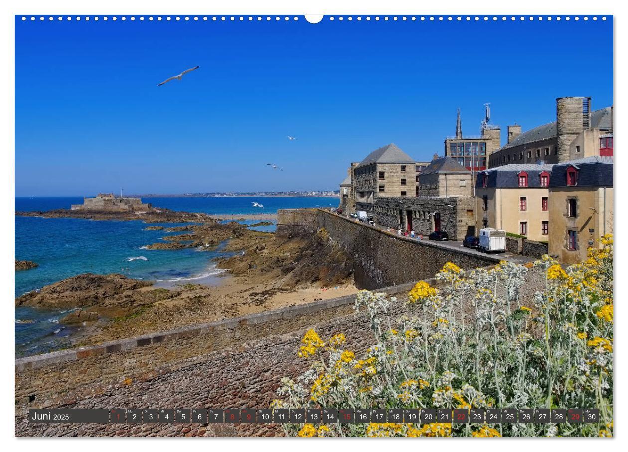 Bild: 9783435344659 | Saint Malo - Stadt der Korsaren (Wandkalender 2025 DIN A2 quer),...