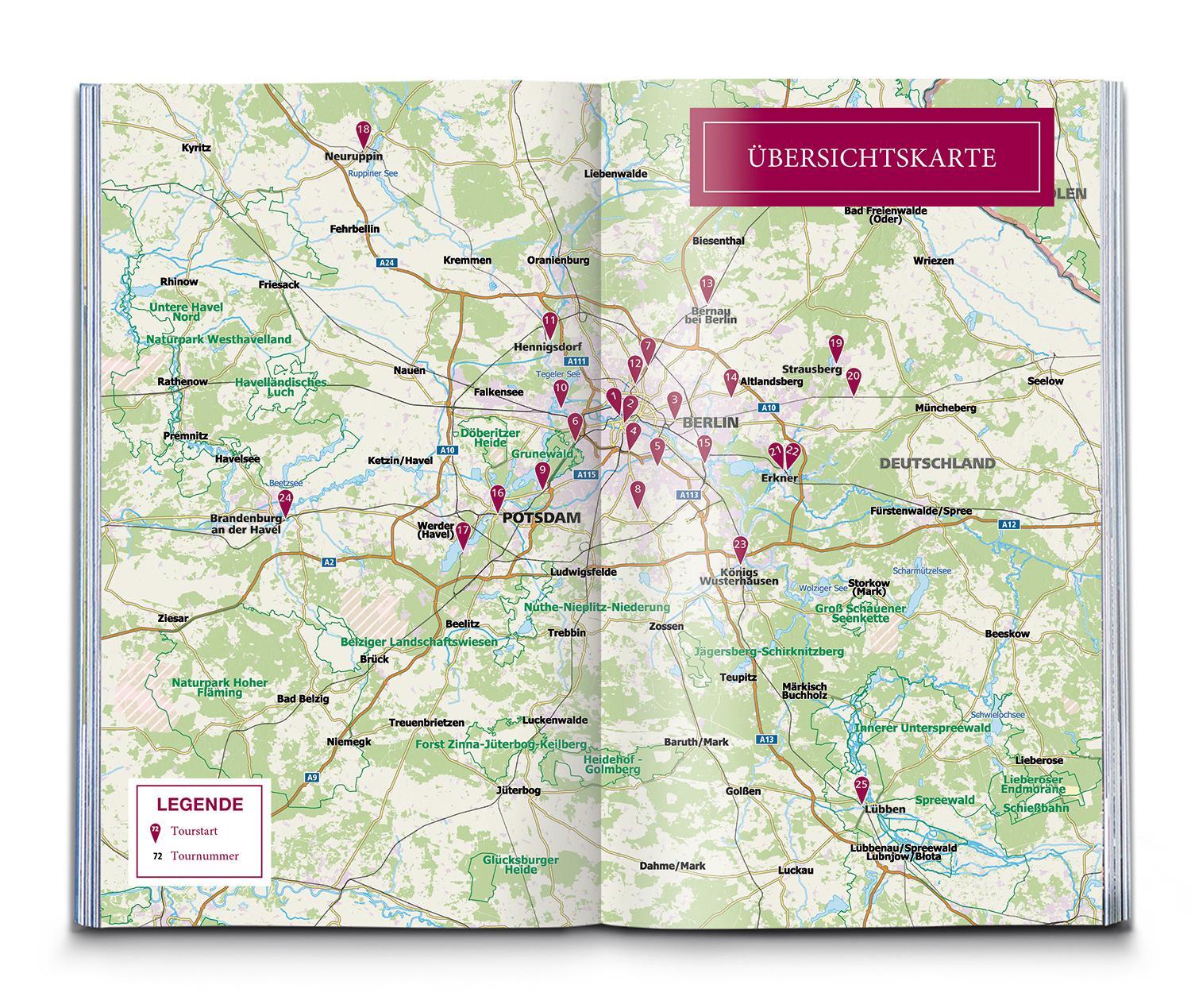 Bild: 9783991541271 | KOMPASS Fahrradlust Berlin &amp; Umgebung | Taschenbuch | 224 S. | Deutsch