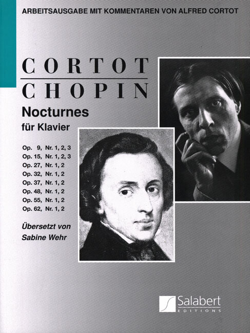 Cover: 9783938809228 | Nocturnes, Klavier | Arbeitsausgabe mit Kommentaren von Alfred Cortot