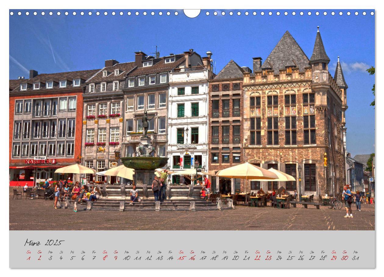 Bild: 9783435193424 | Aachen Die Kaiserstadt (Wandkalender 2025 DIN A3 quer), CALVENDO...