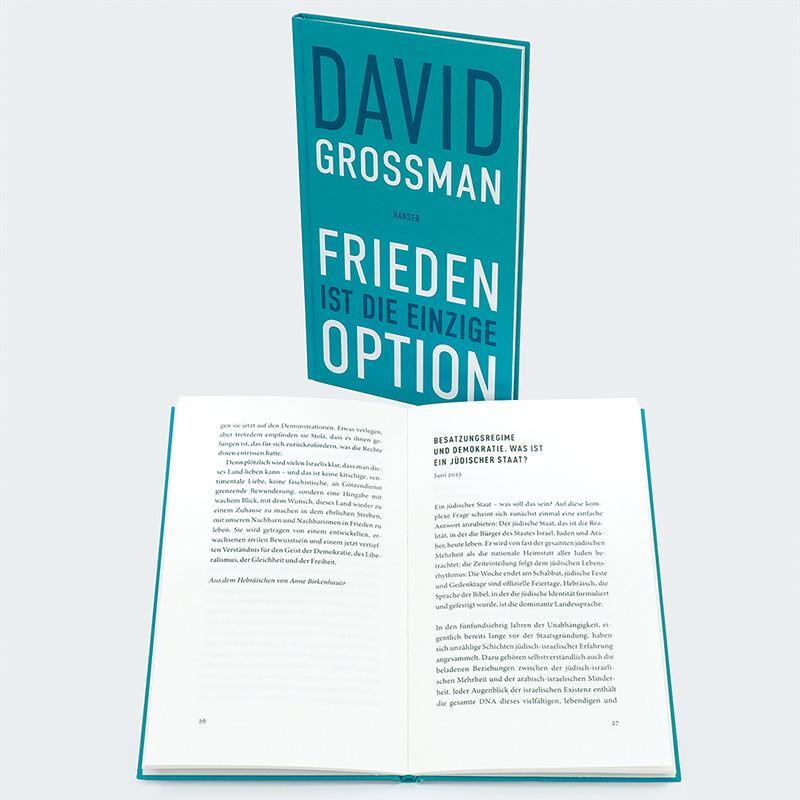 Bild: 9783446281561 | Frieden ist die einzige Option | David Grossman | Buch | 64 S. | 2024