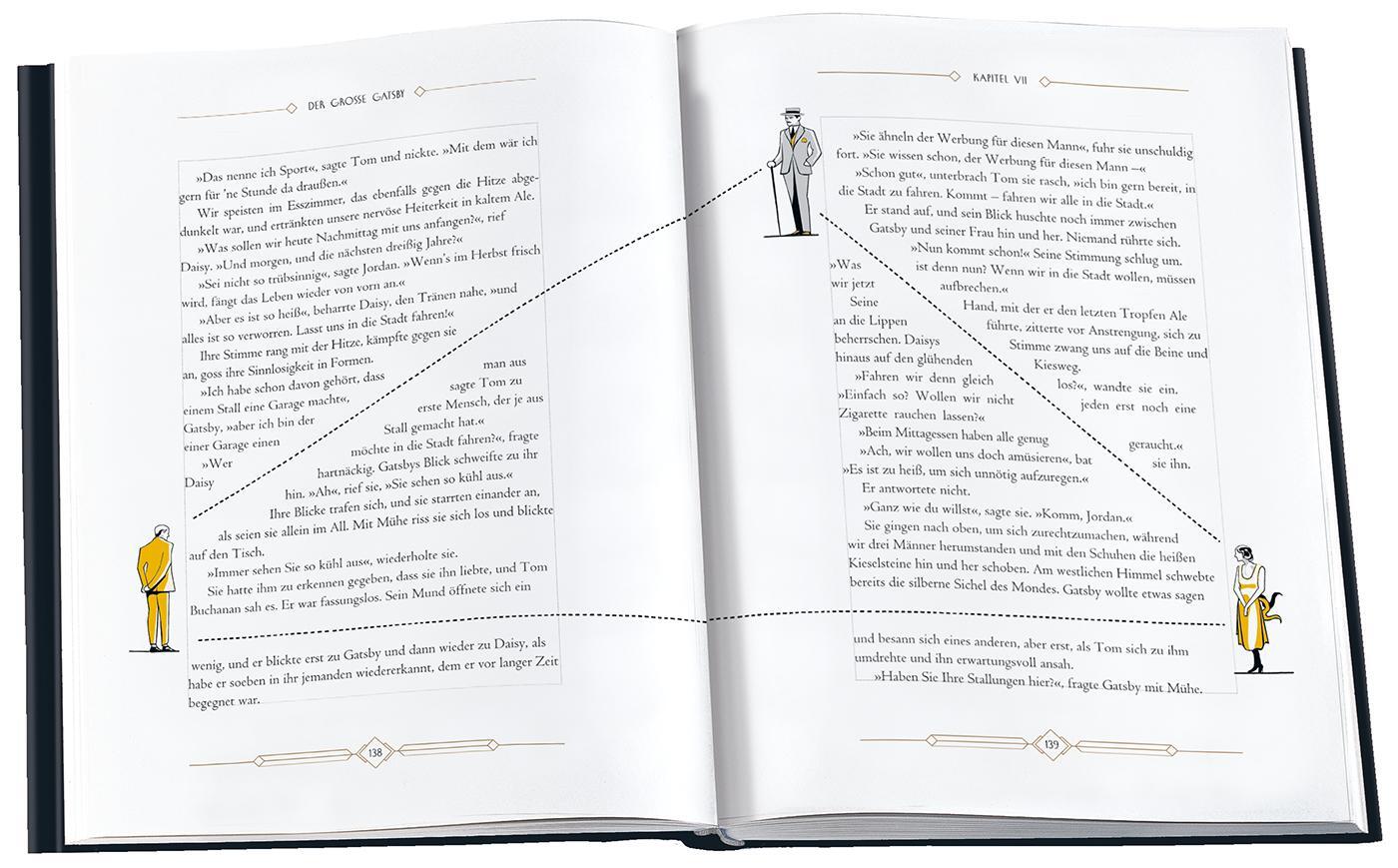 Bild: 9783150114308 | Der große Gatsby | Illustriert von Adam Simpson | F. Scott Fitzgerald