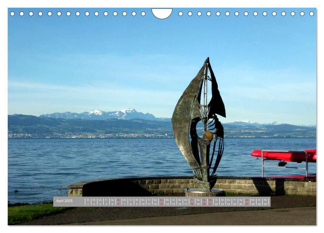 Bild: 9783435245437 | 2025 Langenargen am Bodensee (Wandkalender 2025 DIN A4 quer),...