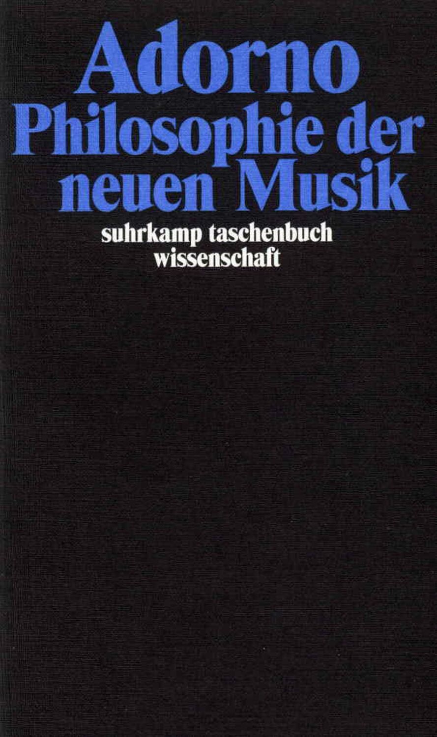 Cover: 9783518293126 | Philosophie der neuen Musik | Theodor W. Adorno | Taschenbuch | 208 S.