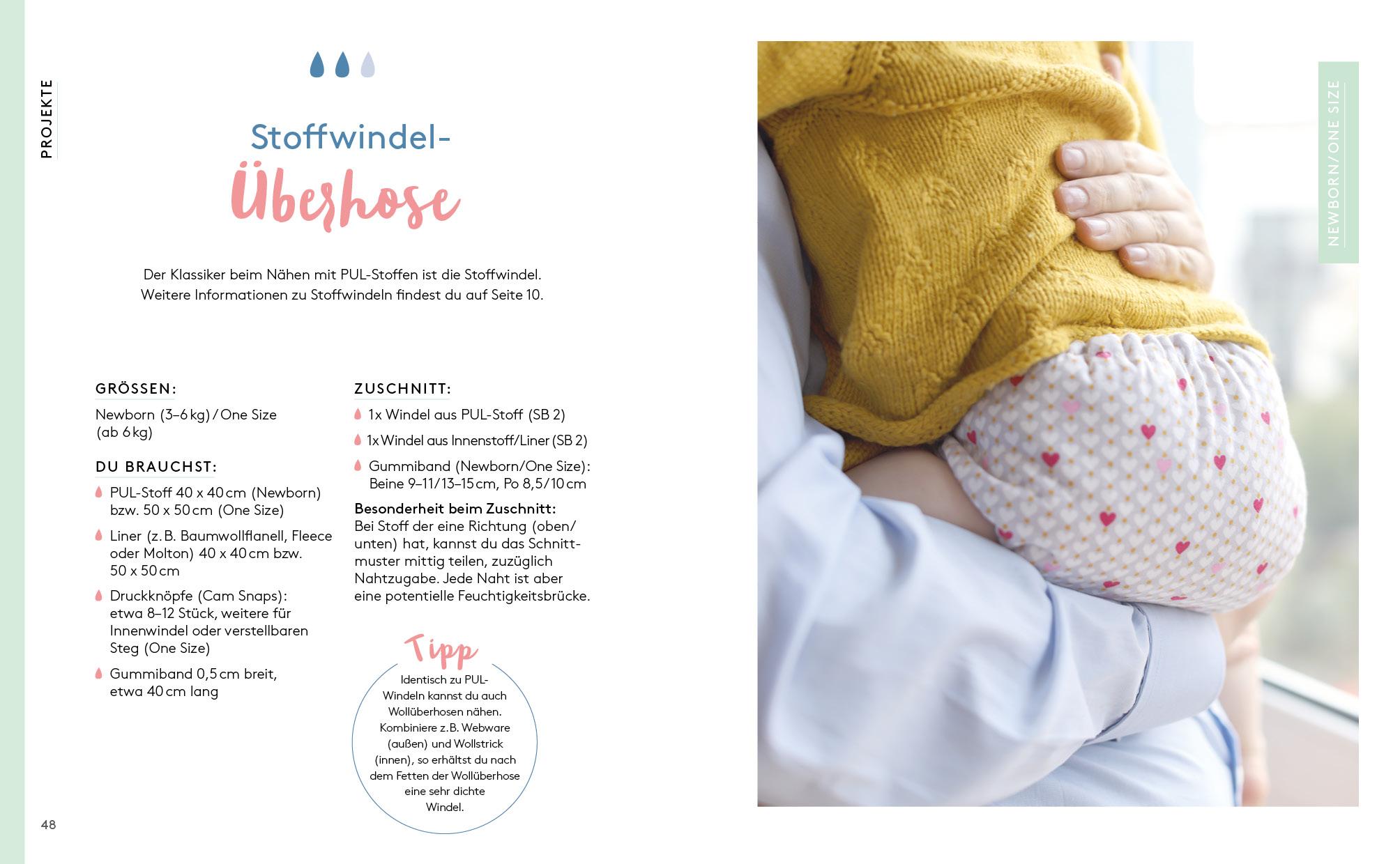 Bild: 9783745908992 | Nähen mit PUL-Stoffen - Ideal für Babys | Leonie Bittrich | Buch