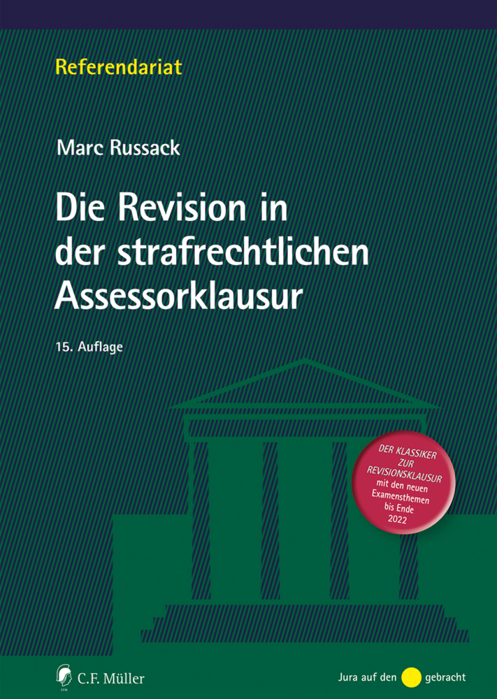 Cover: 9783811488397 | Die Revision in der strafrechtlichen Assessorklausur | Marc Russack