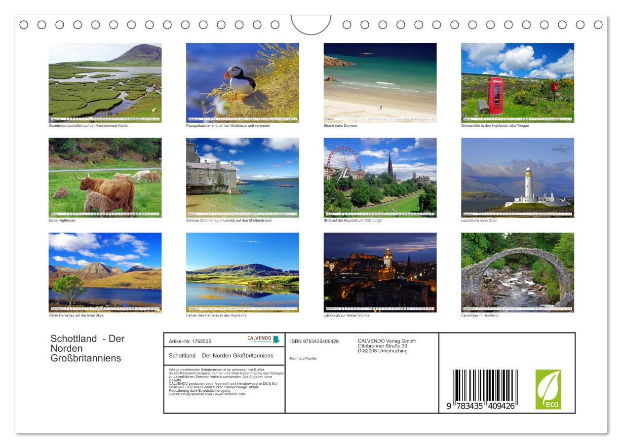 Bild: 9783435409426 | Schottland - Der Norden Großbritanniens (Wandkalender 2025 DIN A4...