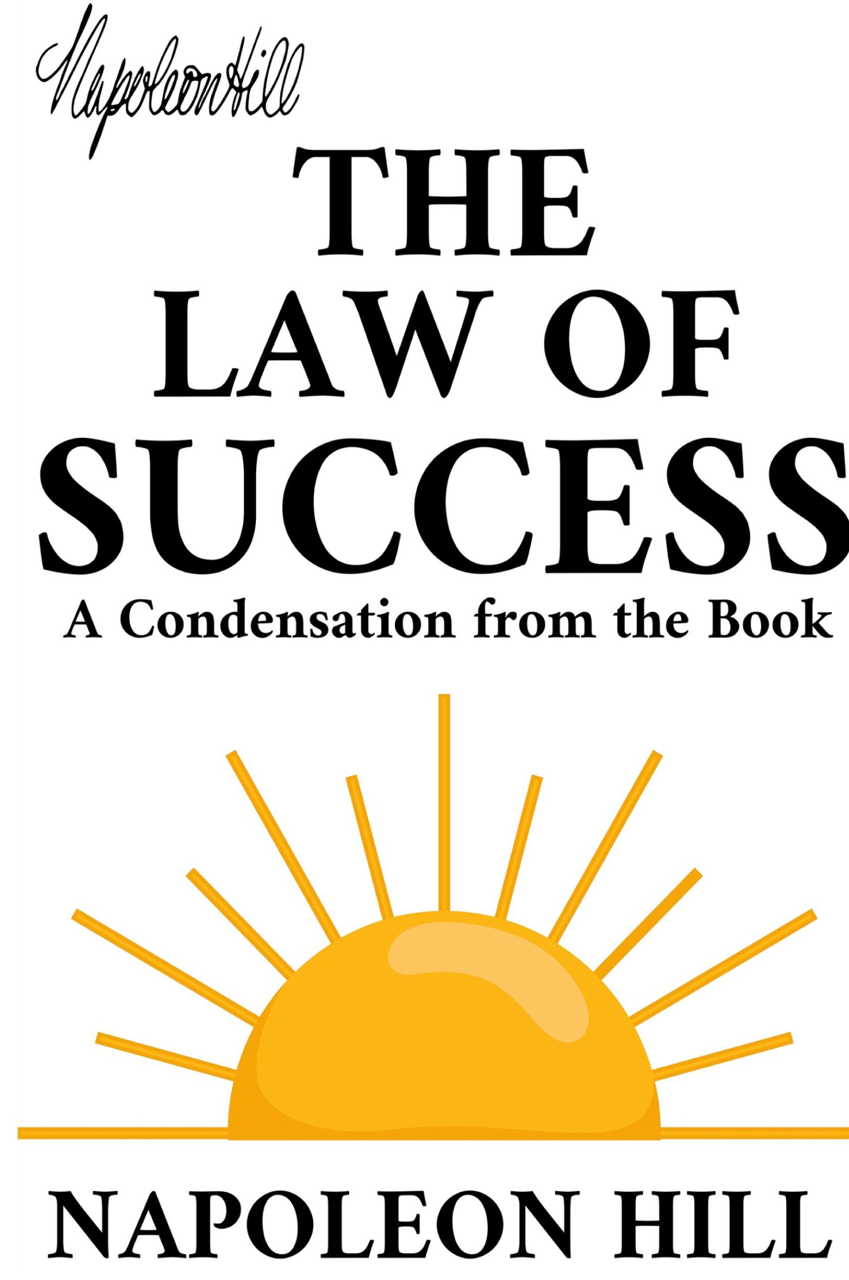 Cover: 9781034149262 | The Law of Success | A Condensation from the Book | Napoleon Hill