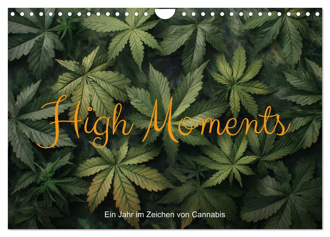 Cover: 9783383764653 | High Moments - Ein Jahr im Zeichen von Cannabis (Wandkalender 2025...