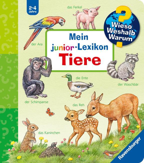 Cover: 9783473328918 | Wieso? Weshalb? Warum? Mein junior-Lexikon: Tiere | Anne Möller | Buch