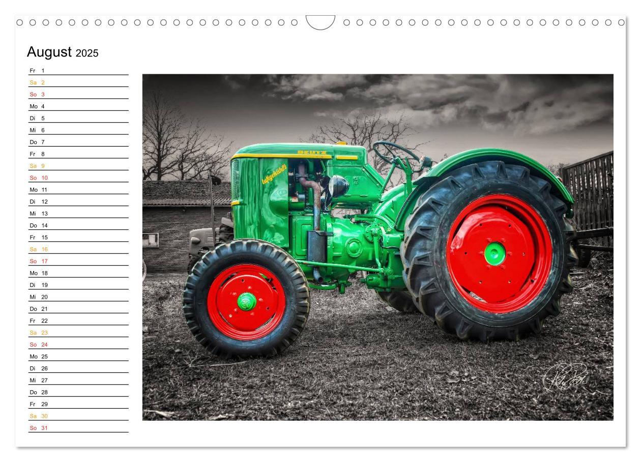 Bild: 9783435736256 | Trecker - Oldtimer / Geburtstagskalender (Wandkalender 2025 DIN A3...