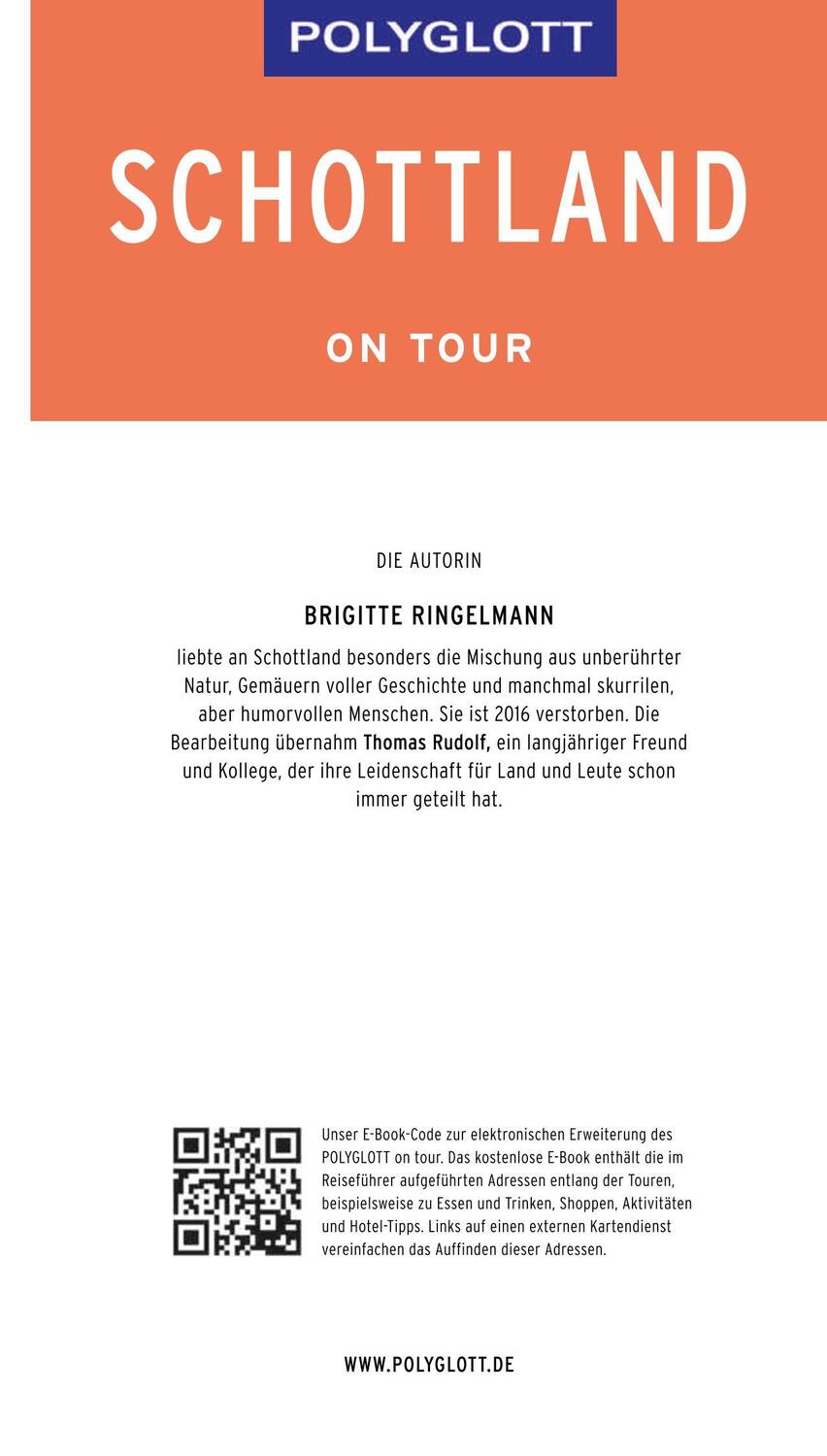 Bild: 9783846404058 | POLYGLOTT on tour Reiseführer Schottland | Brigitte Ringelmann | Buch