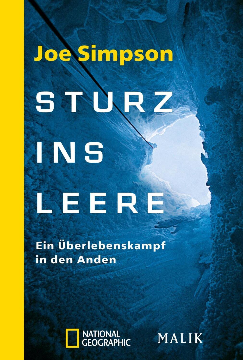 Cover: 9783492403672 | Sturz ins Leere | Ein Überlebenskampf in den Anden | Joe Simpson