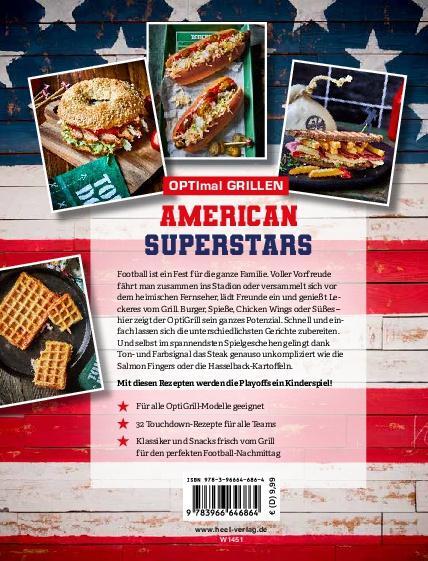 Rückseite: 9783966646864 | OPTImal Grillen - American Superstars | Antje Watermann | Taschenbuch