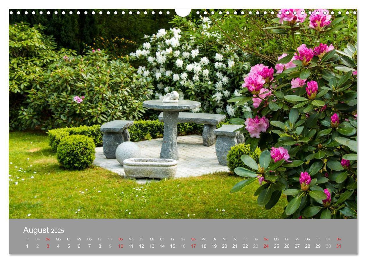 Bild: 9783435609215 | Romantische Garten-Paradiese (Wandkalender 2025 DIN A3 quer),...