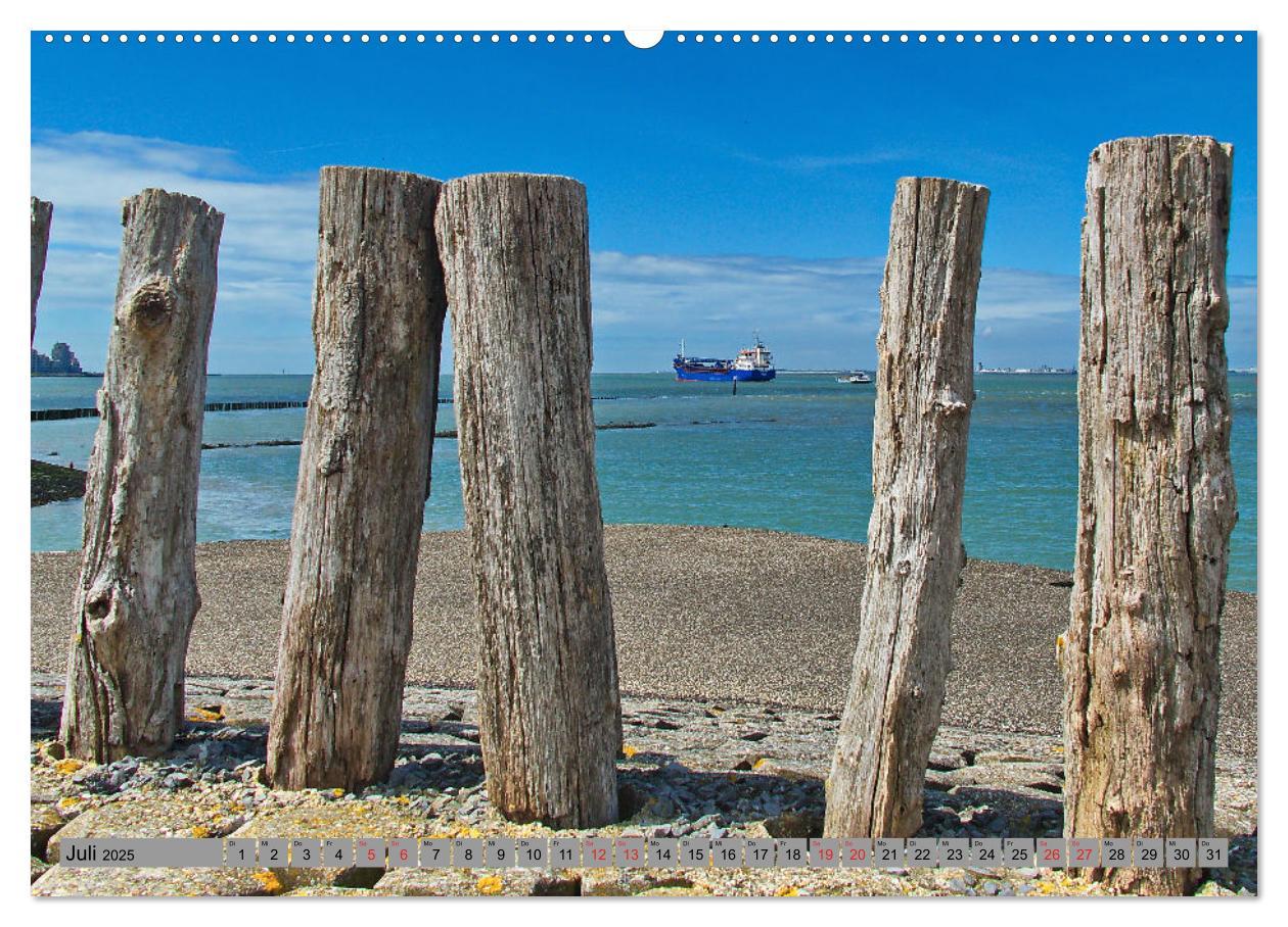 Bild: 9783435110704 | Zeeland - Urlaubsträume am Strand von Breskens (Wandkalender 2025...