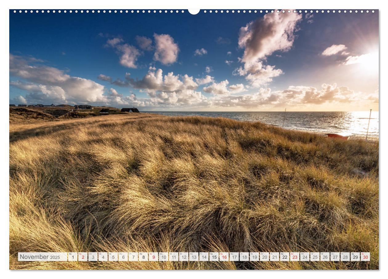 Bild: 9783435312498 | Nordseeperle Sylt (Wandkalender 2025 DIN A2 quer), CALVENDO...