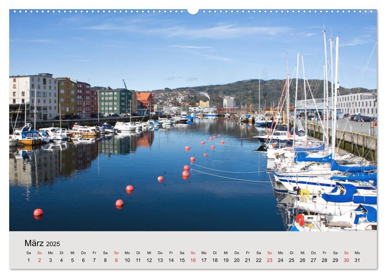 Bild: 9783435792207 | Mit den Hurtigruten unterwegs (Wandkalender 2025 DIN A2 quer),...