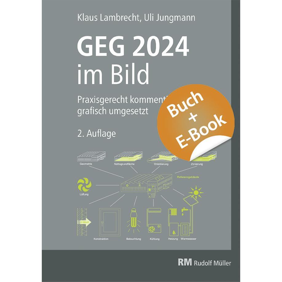 Cover: 9783481046880 | GEG 2024 im Bild - mit E-Book (PDF) | Klaus Lambrecht (u. a.) | Buch