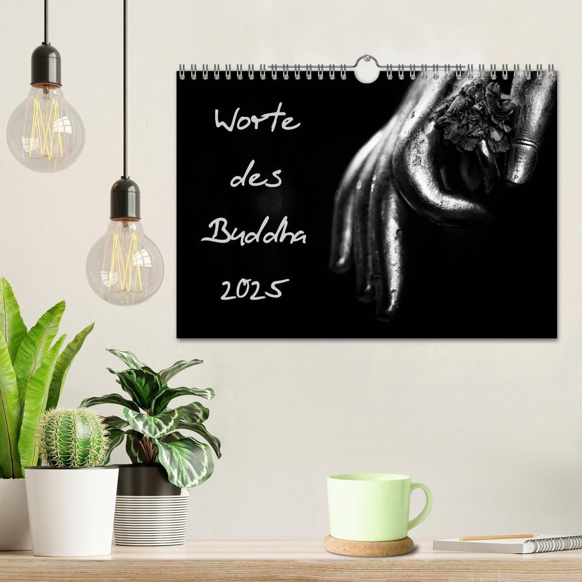 Bild: 9783435629305 | Worte des Buddha 2025 (Wandkalender 2025 DIN A4 quer), CALVENDO...