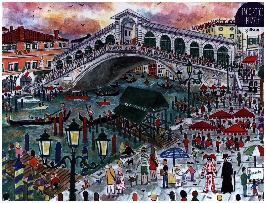 Cover: 9780735372047 | Michael Storrings Venice 1500 Piece Puzzle | Galison | Spiel | 2022