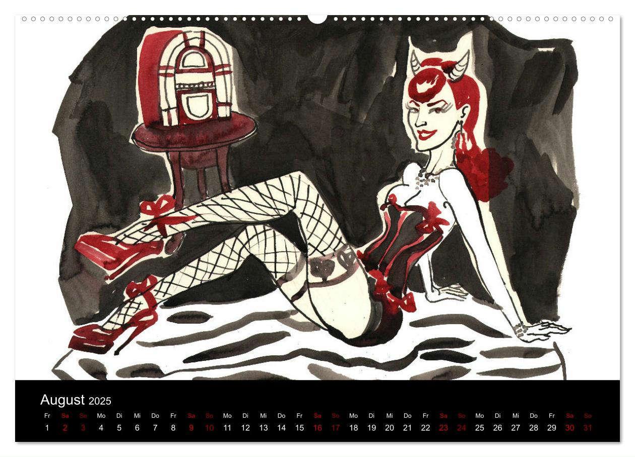 Bild: 9783435381814 | Burlesque 2 - Quickies von SARA HORWATH (Wandkalender 2025 DIN A2...