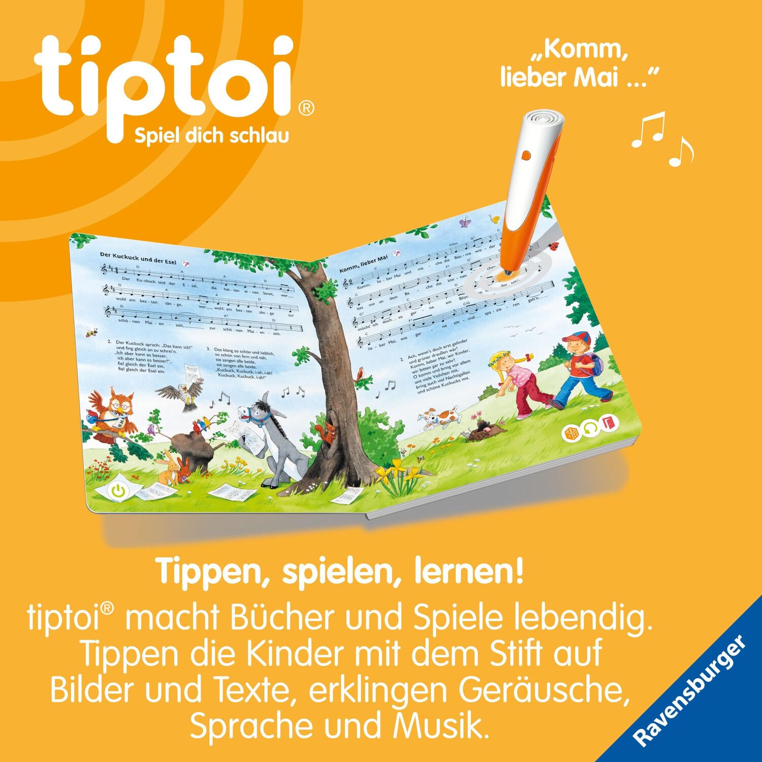 Bild: 9783473492626 | tiptoi® Meine schönsten Kinderlieder | Cee Neudert | Buch | tiptoi®