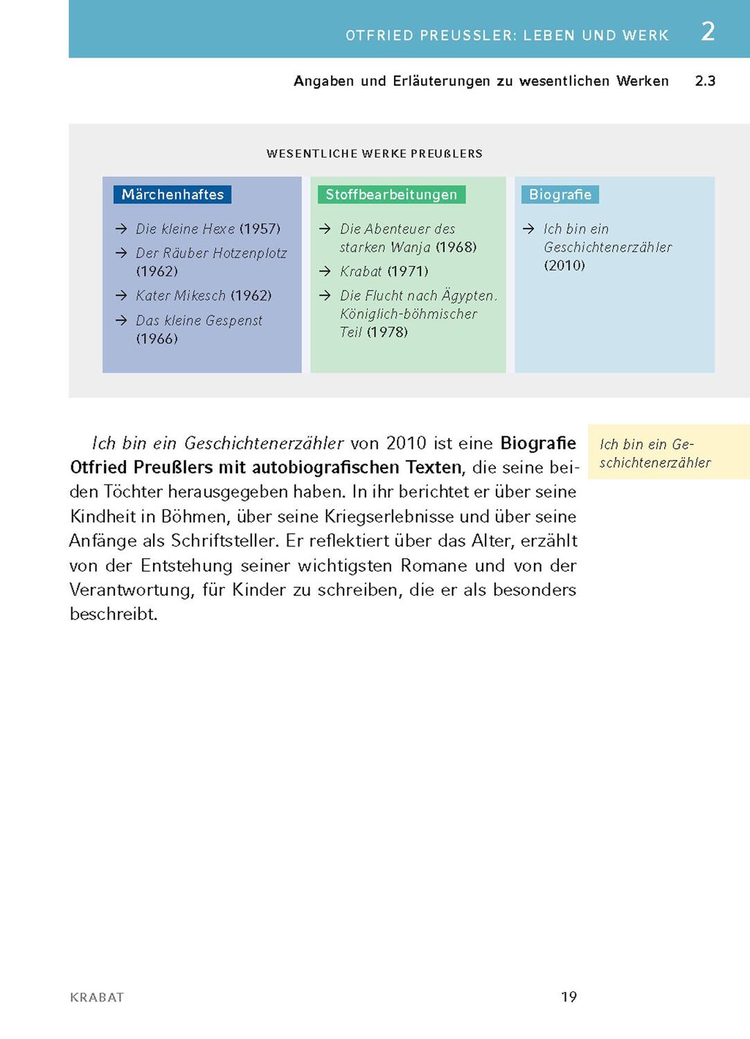 Bild: 9783804431461 | Krabat von Otfried Preußler - Textanalyse und Interpretation | Buch